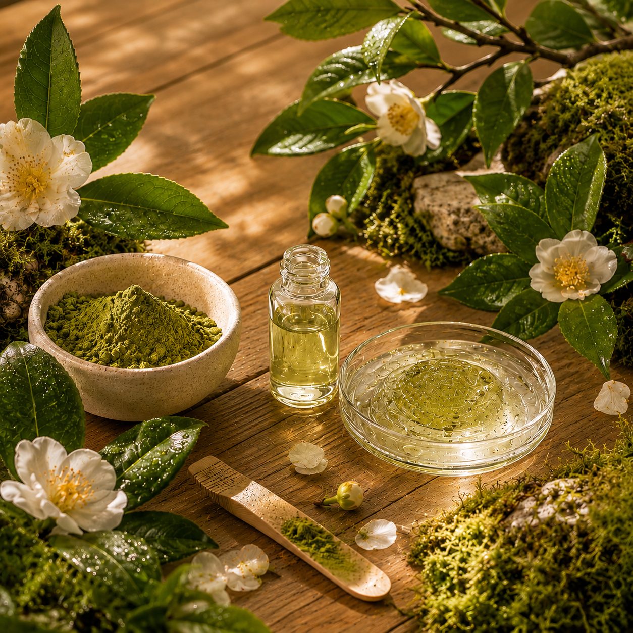 Uji green tea